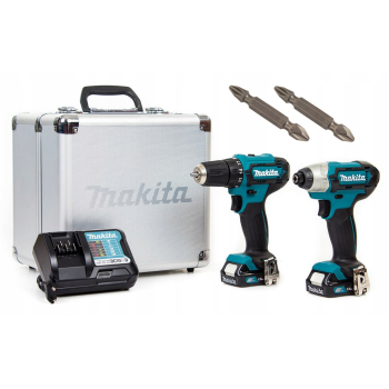 ZESTAW COMBO Wkrętarka Zakrętarka Makita CLX224X DF333D TD110D